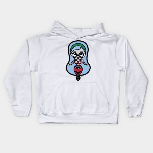 Ghoulia Yelps Tooniefied Kids Hoodie by Tooniefied